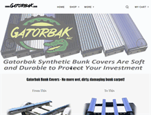 Tablet Screenshot of gatorbak.com